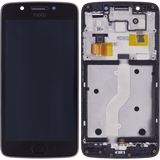 Replacement LCD Assembly With Frame Compatible with Motorola Moto G5 (XT1670 / 2017) (Genuine OEM) (Black)