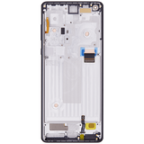 Replacement OLED Assembly With Frame Compatible with Motorola Edge Plus (XT2061 / 2020) (Genuine OEM) (Baltic Gray)