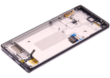 Replacement OLED Assembly With Frame Compatible with Motorola Edge Plus (XT2061 / 2020) (Genuine OEM) (Baltic Gray)