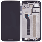 Replacement LCD Assembly With Frame Compatible with Motorola Moto G7 Power (XT1955-6 / XT1955Dl) / G7 Supra (XT1955-5 / 2019) (Genuine OEM) (Marine Blue)