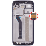 Replacement LCD Assembly With Frame Compatible with Motorola Moto G7 Power (XT1955-6 / XT1955Dl) / G7 Supra (XT1955-5 / 2019) (Genuine OEM) (Marine Blue)
