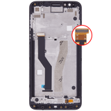 Replacement LCD Assembly With Frame Compatible with Motorola Moto E6 (XT2005 / 2019) (Genuine OEM) (All Colors)