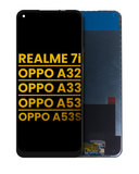 Replacement LCD Assembly Without Frame Compatible with Realme 7i (China Version) / Oppo A32 (2020) / Oppo A33 (2020) / Oppo A53 (2020) / Oppo A53s (2021) (Refurbished) (All Colors)