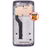 Replacement LCD Assembly With Frame Compatible with Motorola Moto E5 Plus (XT1924 / 2018) / E5 Supra (XT1924 / 2018) (159MM) (US Version) (Genuine OEM) (Gray)