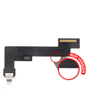 Replacement Charging Port Flex Cable Compatible with Apple iPad Air 4 (WiFi Only) (Aftermarket Plus) (Black)