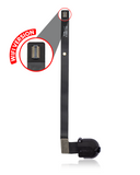 Replacement Headphone Jack Flex Cable Compatible with Apple iPad Air 1 / iPad 5 (2017) / iPad 6 (2018) (Black) (WiFi Only)