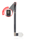 Replacement Headphone Jack Flex Cable Compatible with Apple iPad Air 1 / iPad 5 (2017) / iPad 6 (2018) (White) (WiFi Only)