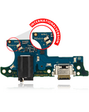 Replacement Charging Port Board With Headphone Jack Compatible with Samsung Galaxy A02S (A025F / 2020) / A03S (A037F / 2021) (International Version) (Premium)