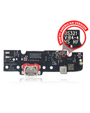 Replacement Charging Port Assembly Compatible with Motorola Moto E5 Plus / E5 Supra (XT1924 / 2018) (US Version)