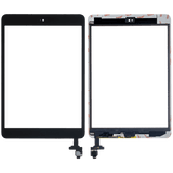 Replacement Digitizer With IC Chip & Home Button Pre-Installed Compatible with Apple iPad Mini 1 / iPad Mini 2 (Aftermarket Pro: XO7) (Black)