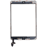 Replacement Digitizer With IC Chip & Home Button Pre-Installed Compatible with Apple iPad Mini 1 / iPad Mini 2 (Aftermarket Pro: XO7) (White)