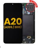 Replacement OLED Assembly With Frame Compatible with Samsung Galaxy A20 (A205 / 2019) (U Version) (Refurbished) (All Colors)