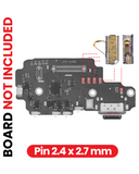 Replacement PCB Board Contact Pins Compatible with Samsung All Samsung Models (Width: 2.4mm / Length: 2.7mm) (100 Pack)