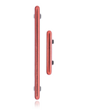 Replacement Hard Buttons (Power / Volume) Compatible with Samsung Galaxy S20 FE 4G / 5G (Cloud Red)