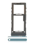 Replacement Single Sim Card Tray Compatible with Samsung Galaxy S20 / S20 Plus / S20 Ultra 5G (Cloud Blue)