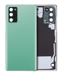 Replacement Back Cover Glass With Camera Lens Compatible with Samsung Galaxy Note 20 5G (No Logo) (Aftermarket Plus) (Mystic Green)