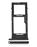 Replacement Single Sim Card Tray Compatible with Samsung Galaxy A51 5G (A516 / 2020) (Prism Cube Black)