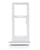 Replacement Single Sim Card Tray Compatible with Samsung Galaxy A51 5G (A516 / 2020) (Prism Cube White)