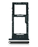 Replacement Dual Sim Card Tray Compatible with Samsung Galaxy A51 5G (A516 / 2020) (Prism Cube Black)