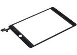 Replacement Digitizer With IC Chip Compatible with Apple iPad Mini 3 (No Home Button Installed) (Aftermarket Pro: XO7) (Black)