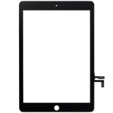 Replacement Digitizer Compatible with Apple iPad Air 1 / iPad 5 (2017) (No Home Button Installed) (Aftermarket Pro: XO7) (Black)