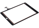 Replacement Digitizer Compatible with Apple iPad Air 1 / iPad 5 (2017) (No Home Button Installed) (Aftermarket Pro: XO7) (Black)