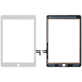 Replacement Digitizer Compatible with Apple iPad Air 1 / iPad 5 (2017) (No Home Button Installed) (Aftermarket Pro: XO7) (White)