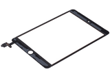 Replacement Digitizer With IC Chip Compatible with Apple iPad Mini 3 (No Home Button Installed) (Aftermarket Plus) (White)