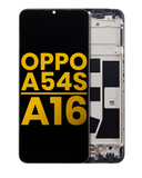 Replacement LCD Assembly With Frame Compatible with OPPO A54s / A16 (Refurbished) (All Colors)