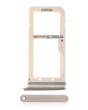 Replacement Dual Sim Card Tray Compatible with Samsung Galaxy S7 (Gold Platinum)