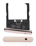 Replacement Single Sim Card Tray Compatible with Motorola Razr 5G (XT2071 / 2020) (Blush Gold)