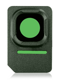 Replacement Back Camera Lens Compatible with Samsung Galaxy S7 Active (Green Camo)
