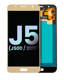 Replacement LCD Assembly Without Frame Compatible with Samsung Galaxy J5 (J500 / 2015) (Gold) (Service Pack)