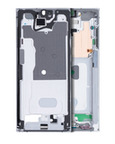 Replacement Mid-Frame Housing Compatible with Samsung Galaxy Note 20 Ultra (Mystic White)