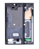 Replacement Mid-Frame Housing Compatible with Samsung Galaxy Note 20 Ultra (Mystic Black)