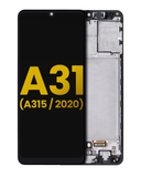Replacement OLED Assembly With Frame Compatible with Samsung Galaxy A31 (A315 / 2020) (Refurbished) (All Colors)