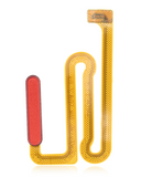 Replacement Fingerprint Reader With Flex Cable Compatible with Samsung Galaxy A12 (A125 / 2020) (Red)