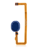 Replacement Fingerprint Reader With Flex Cable Compatible with Samsung Galaxy A10s (A107 / 2019) (Blue)