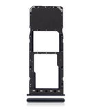 Replacement Single Sim Card Tray Compatible with Samsung Galaxy A10 (A105 / 2019) (Black)