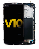 Replacement LCD Assembly With Frame Compatible with LG V10 (Refurbished) (Black)