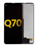 Replacement LCD Assembly Without Fame Compatible with LG Q70 (Refurbished) (All Colors)