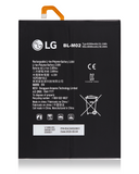 Replacement Battery Compatible with LG G Pad 5 10.1" (BL-M02)