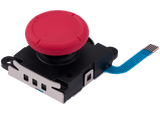 Replacement 3D Analog Joystick Cap Thumbstick Compatible with Nintendo (Game Console Parts) Nintendo Switch / Switch OLED / Switch Lite Joy Con Controller (Red)