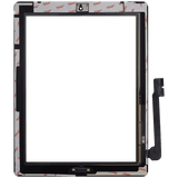 Replacement Digitizer Compatible with Apple iPad 3 / iPad 4 (Home Button Pre-Installed For iPad 3) (Aftermarket Plus) (Black)