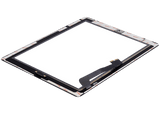 Replacement Digitizer Compatible with Apple iPad 3 / iPad 4 (Home Button Pre-Installed For iPad 3) (Aftermarket Plus) (Black)