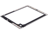 Replacement Digitizer Compatible with Apple iPad 2 (Home Button Pre-Installed) (Aftermarket Plus) (Black)
