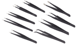 Tweezer Set With Carrying Pouch (9 Piece Set) Compatible with Others