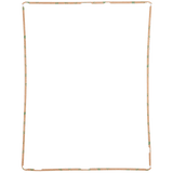 Replacement Frame With Adhesive Compatible with Apple iPad 3 / iPad 4 (White)
