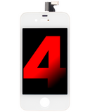 Replacement LCD Assembly Compatible with Apple iPhone 4 (CDMA) (Aftermarket Plus) (White)