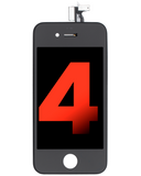 Replacement LCD Assembly Compatible with Apple iPhone 4 (CDMA) (Aftermarket Plus) (Black)